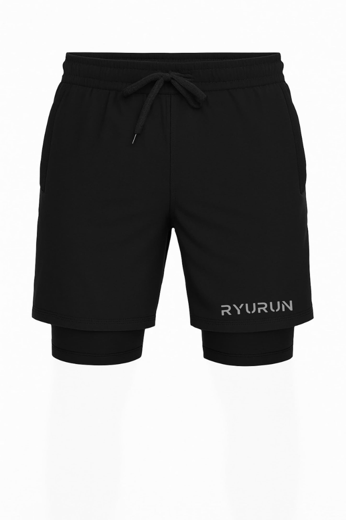 2 IN 1 Shift Short | Black