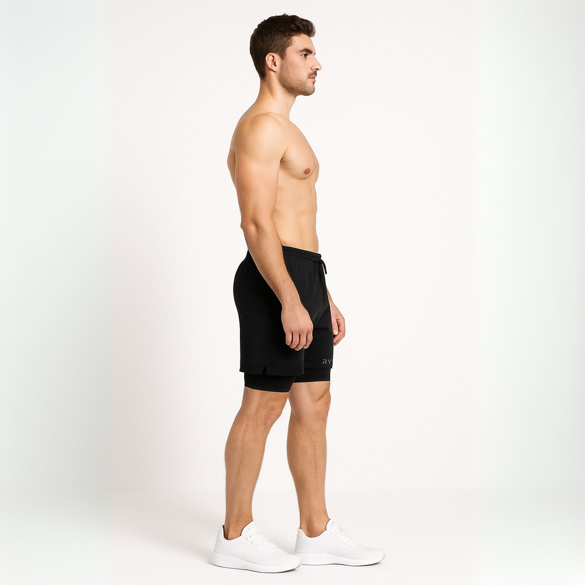 2 IN 1 Shift Short | Black