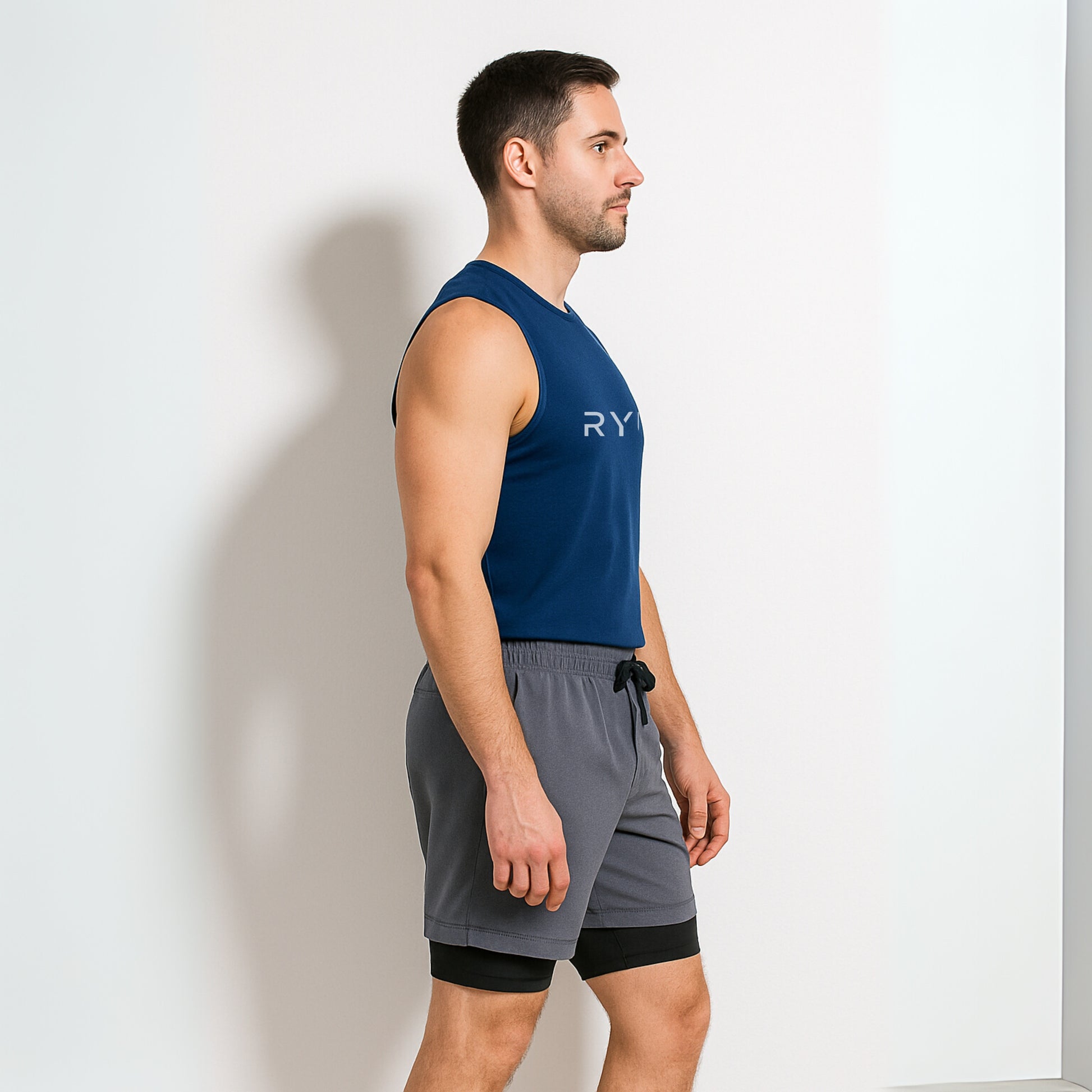 2 IN 1 Shift Short | Grey