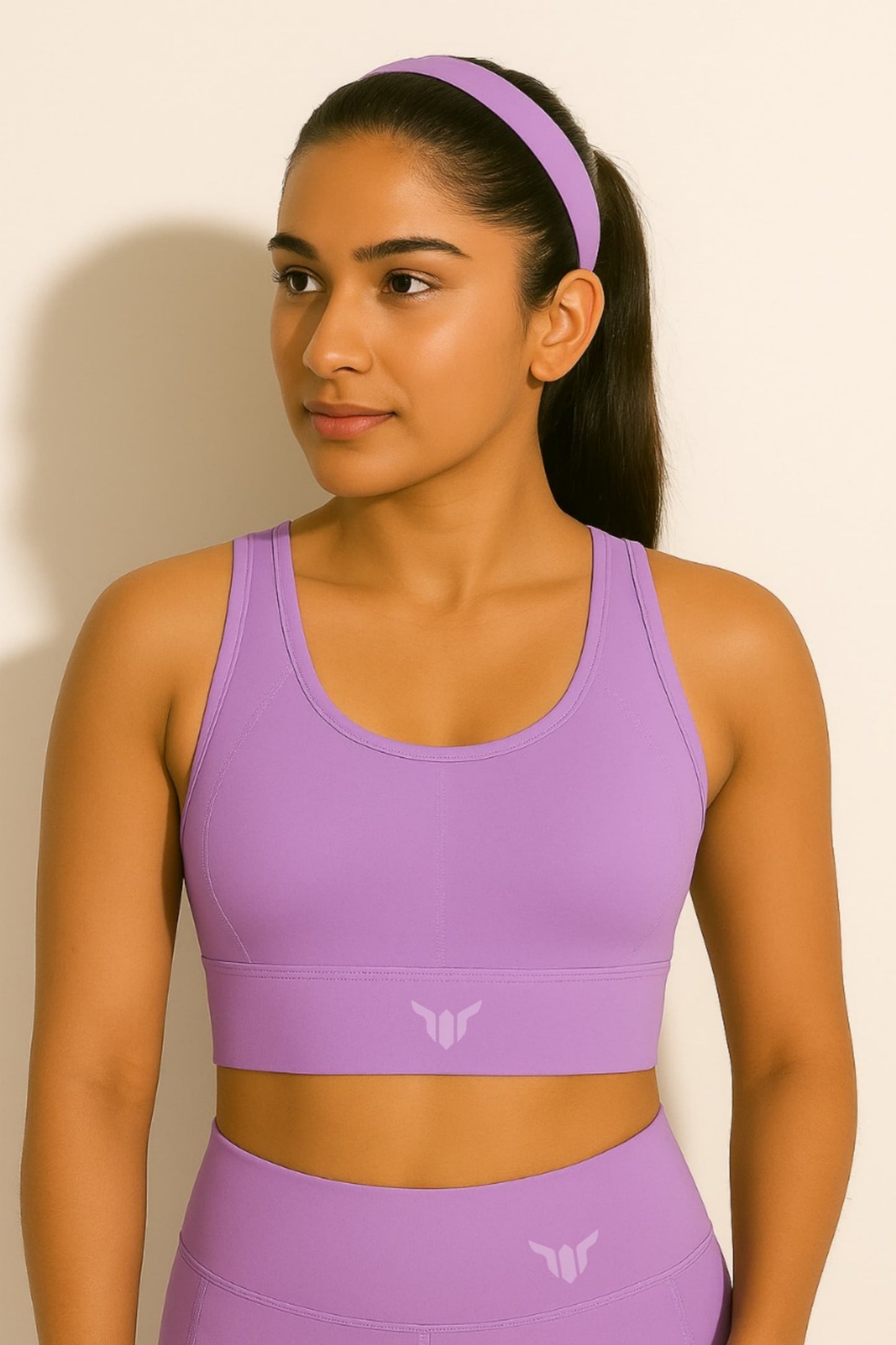 Women Lavender Sports Bra