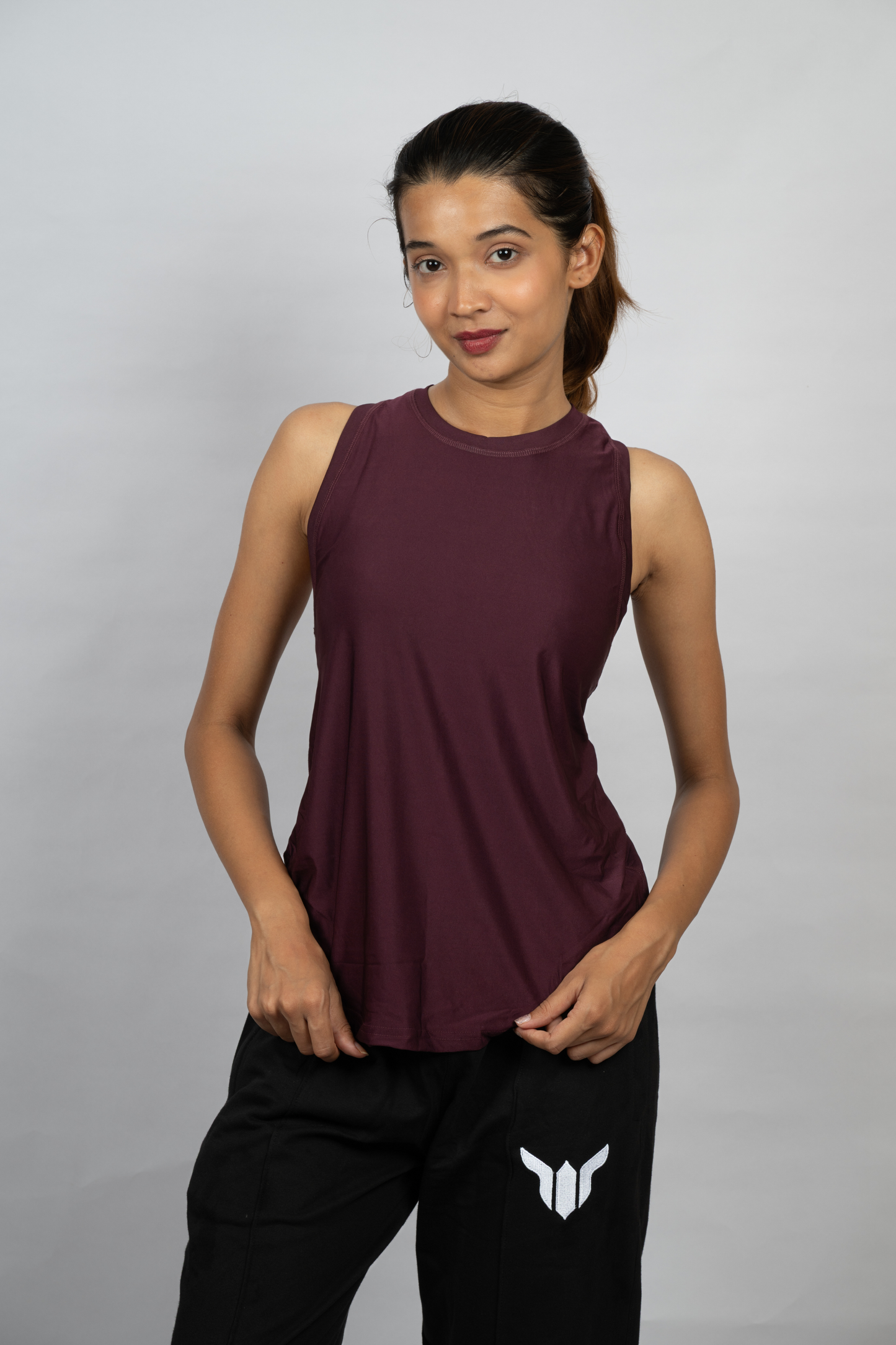 Women Wine Tank Top