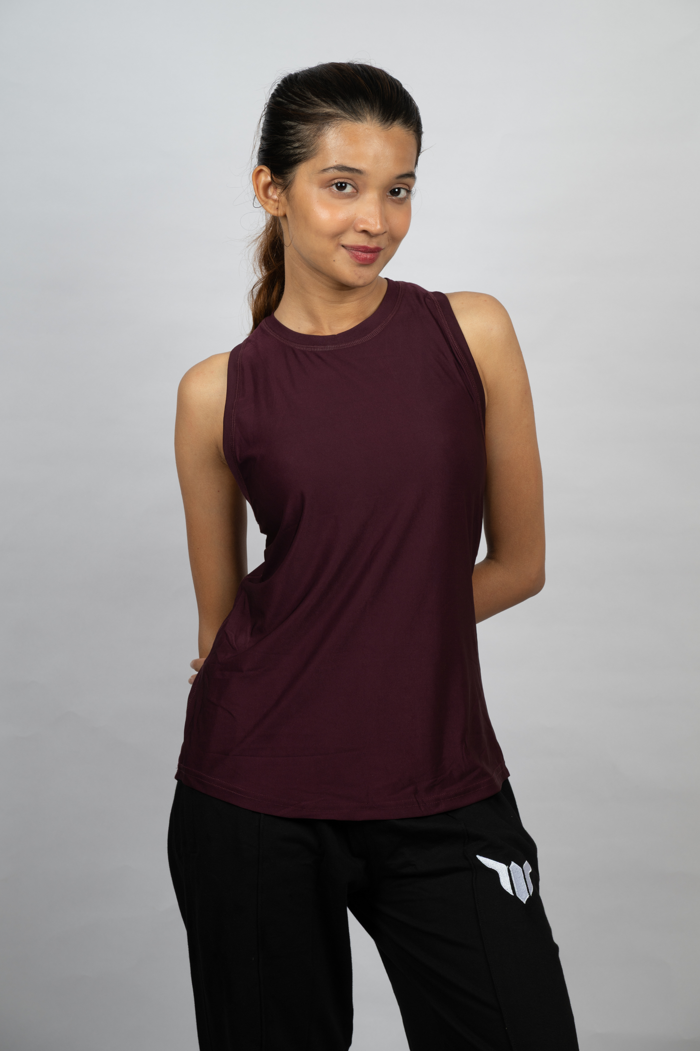 Women Wine Tank Top