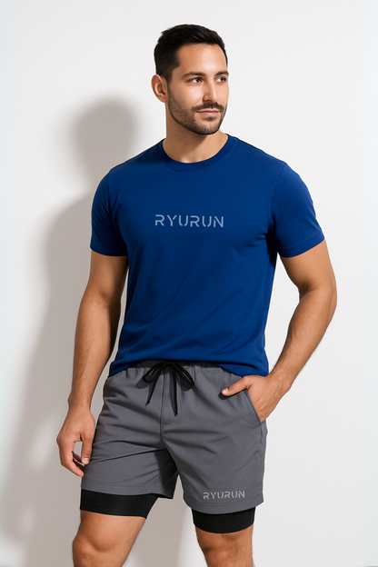 2 IN 1 Shift Short | Grey