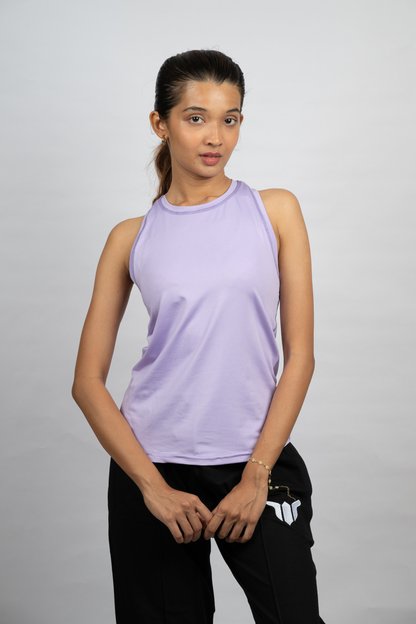 Women Lavender Tank Top