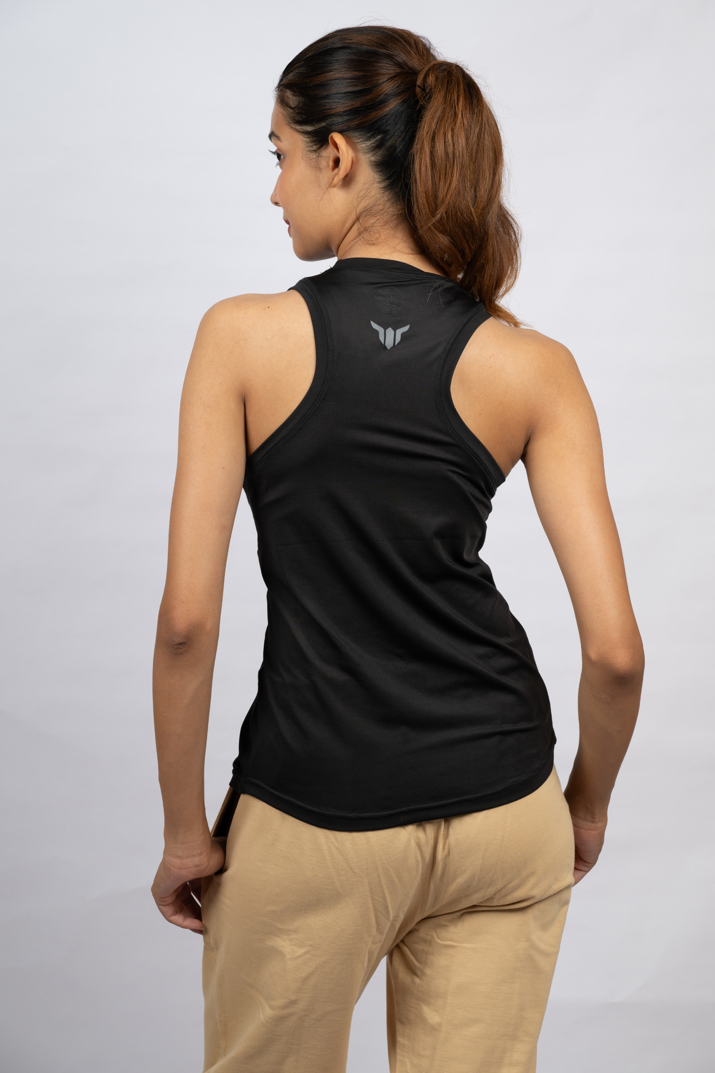 Women Black Tank Top