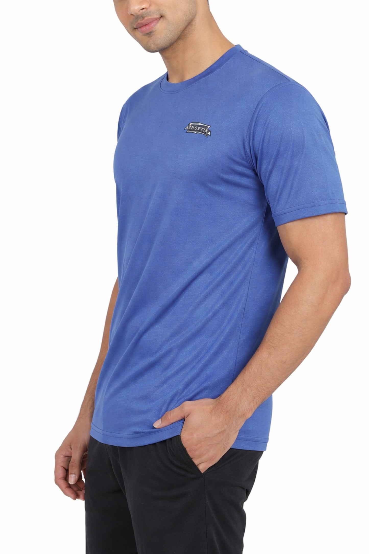 Men Navy Active T-Shirt