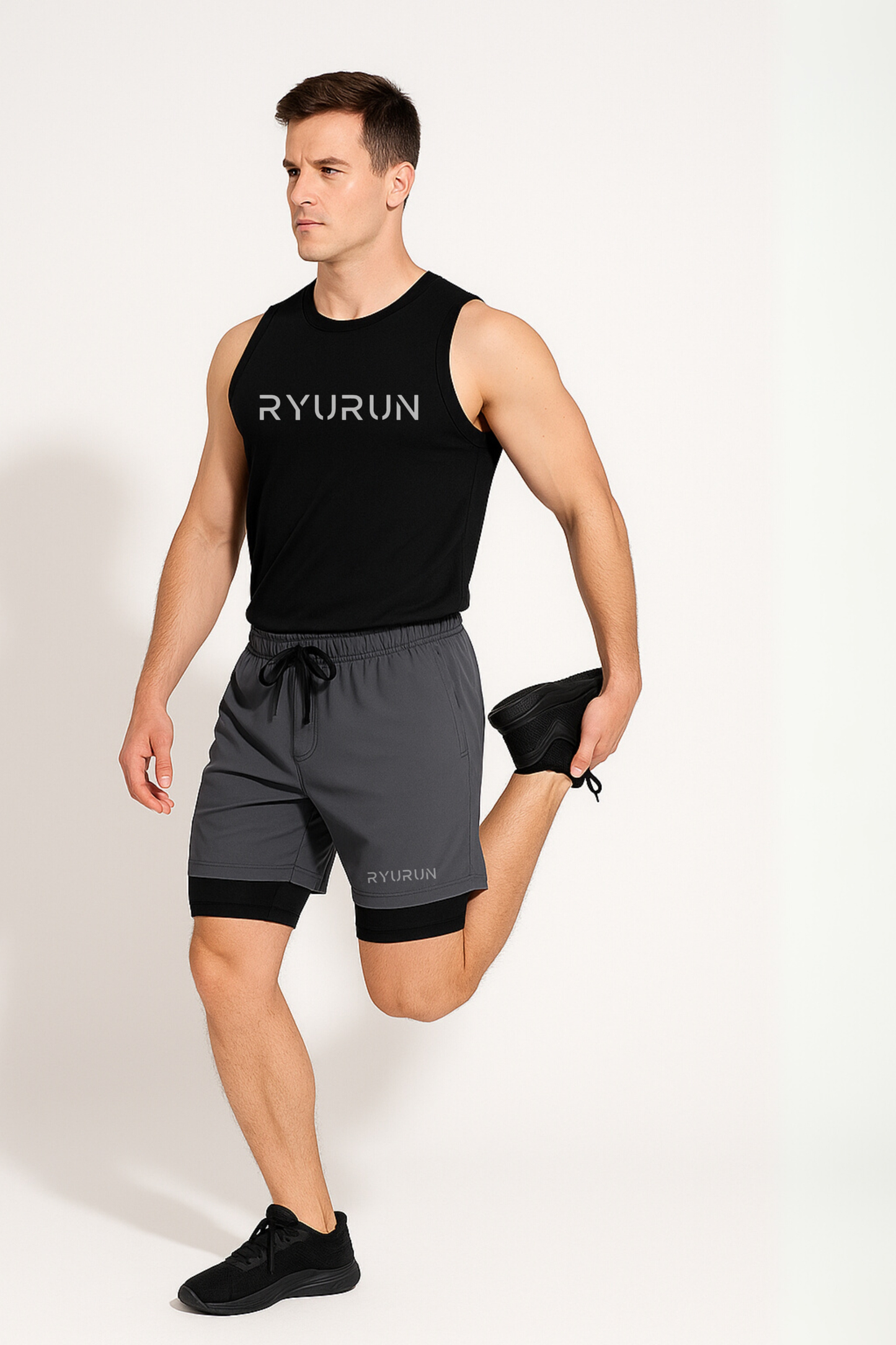 2 IN 1 Shift Short | Grey