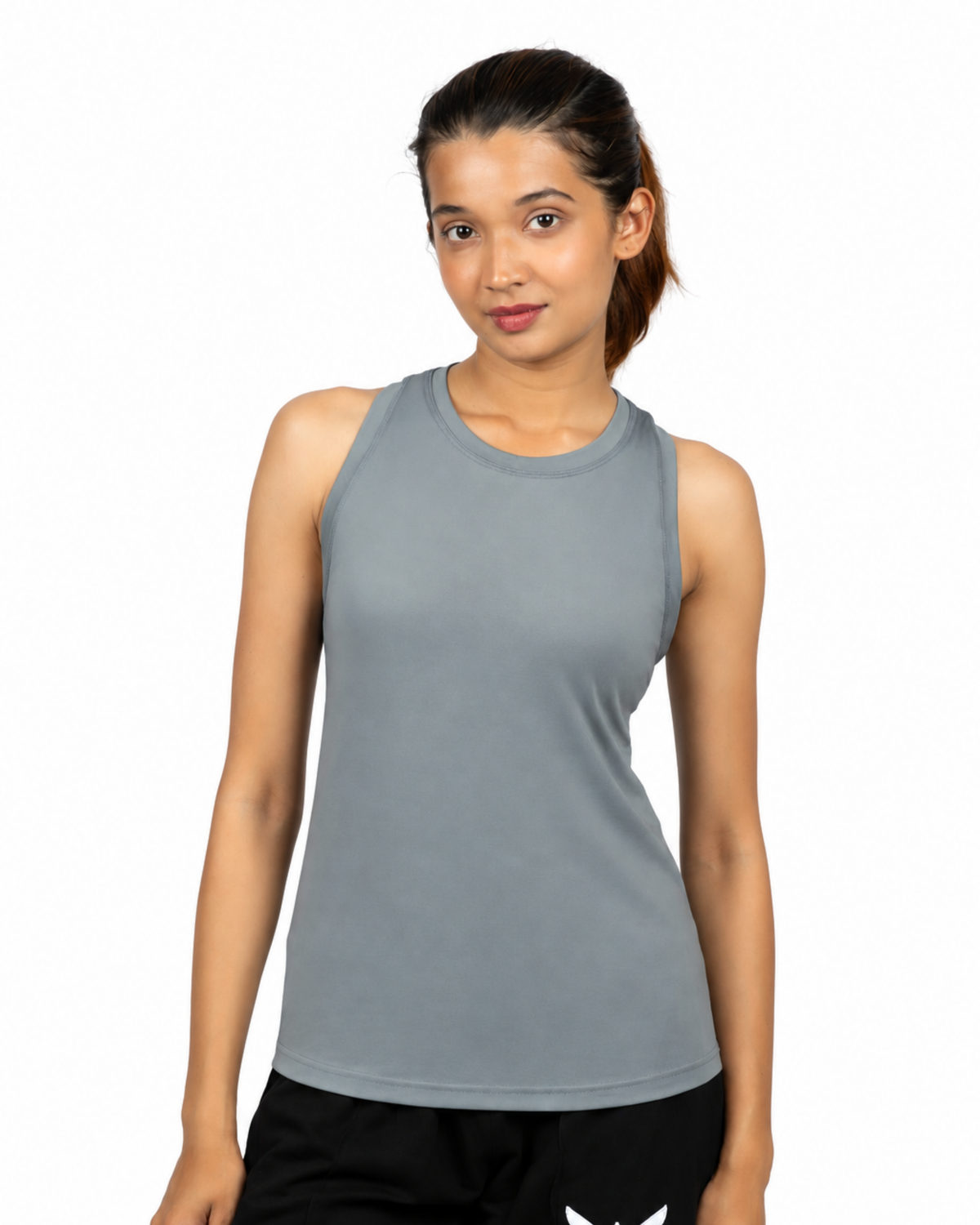 Women Grey Tank Top