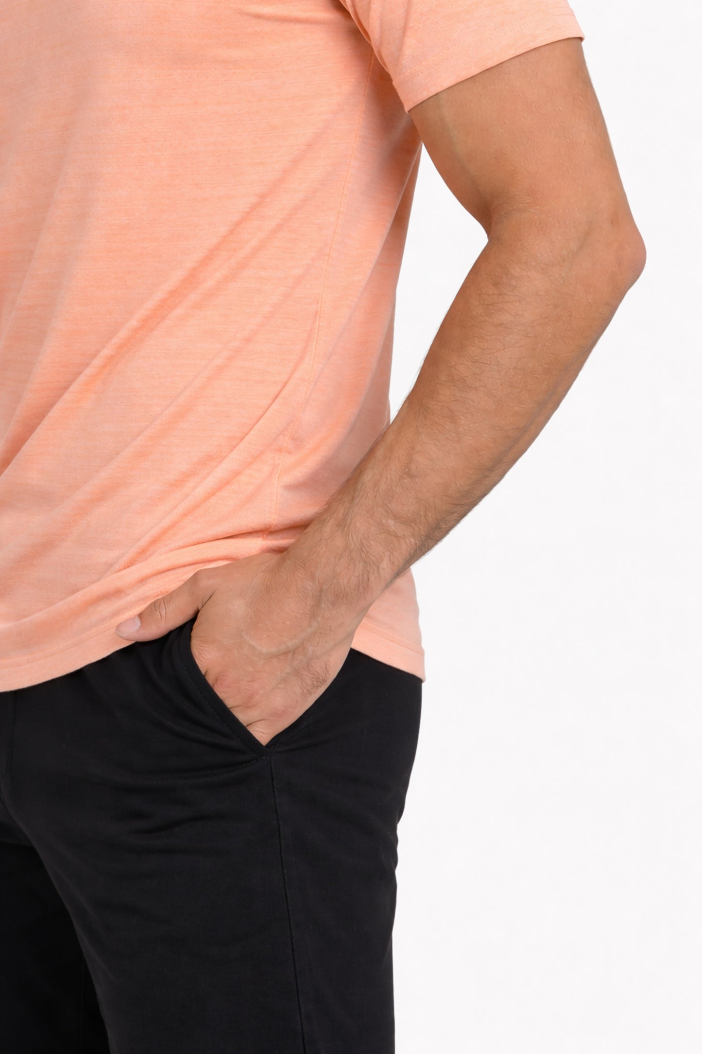 Men Pink Active T-Shirt