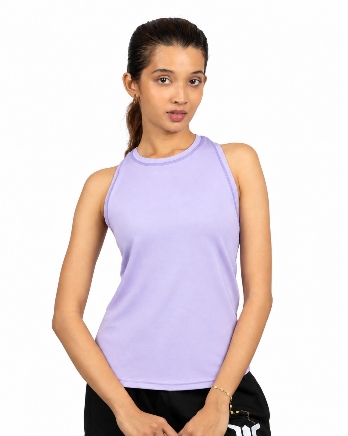 Women Lavender Tank Top