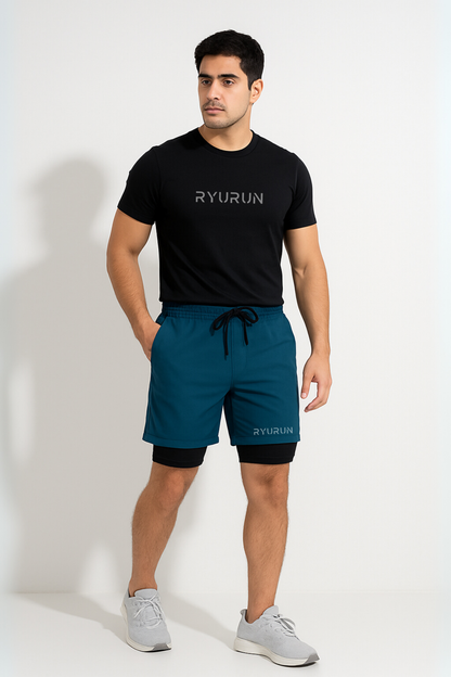 2 IN 1 Shift Short | Air Force