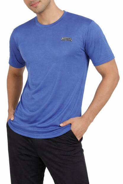 Men Navy Active T-Shirt