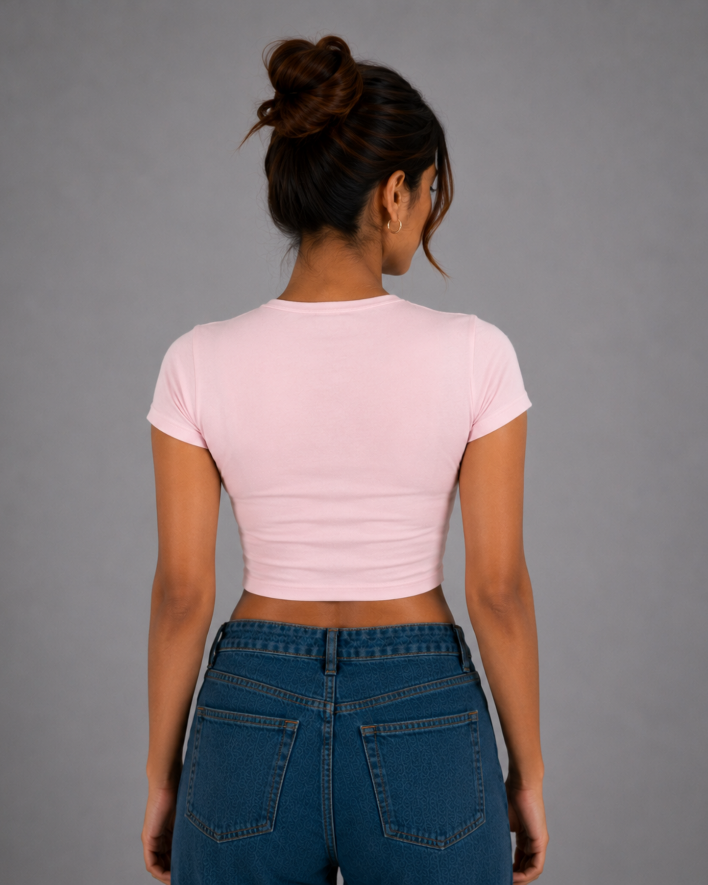 Women Pink Baby Tee | Trauma Made Me Hot