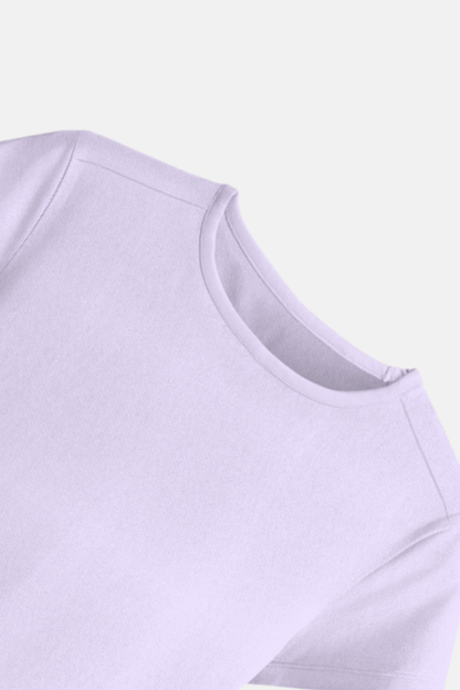 Women Lavender Baby Tee