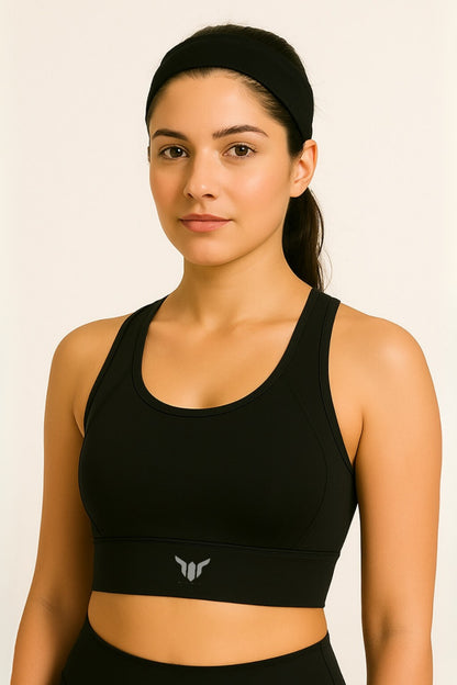 Aeroglide Sports Bra | Black