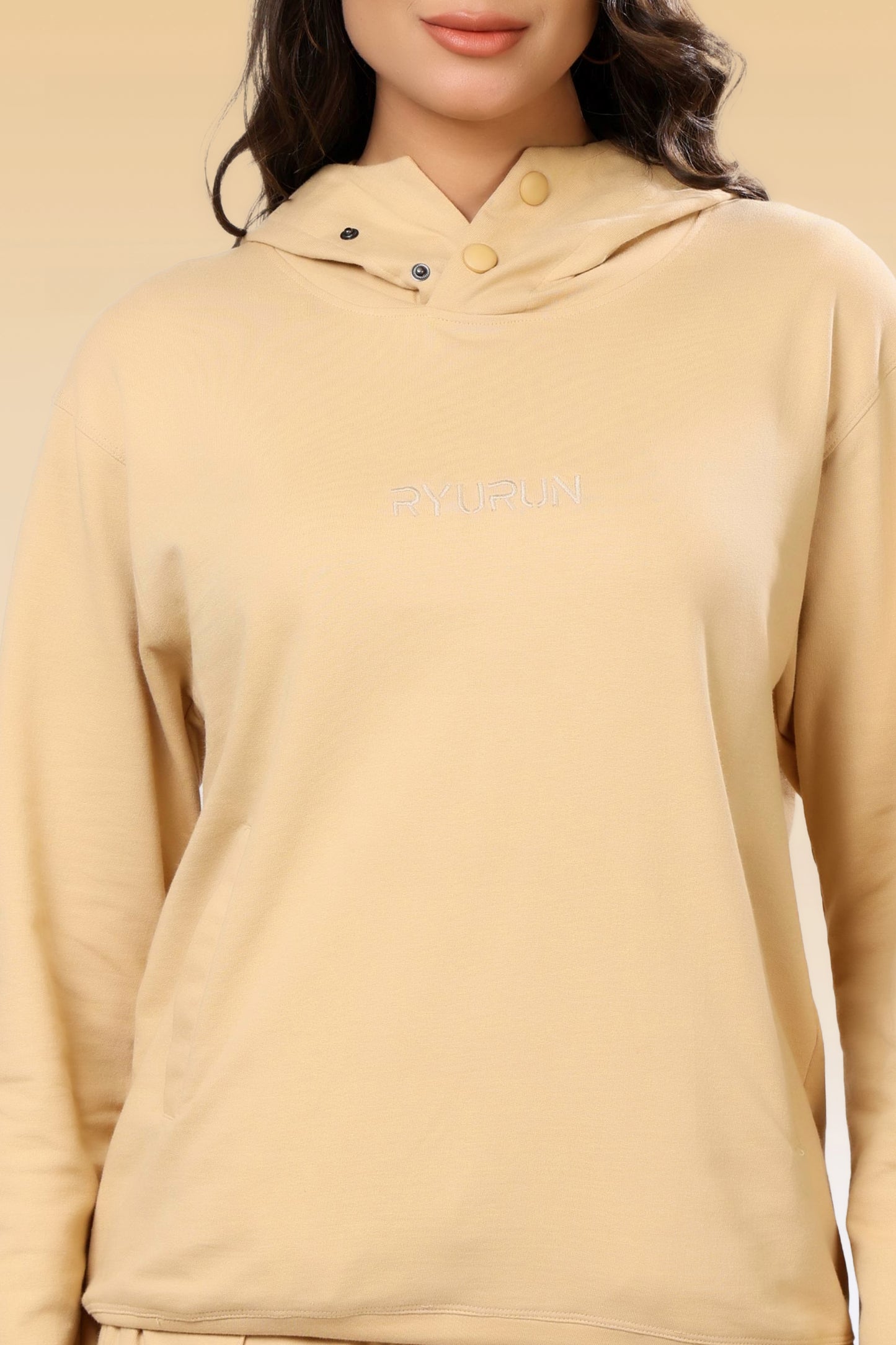 12 Month Beige Hoodies