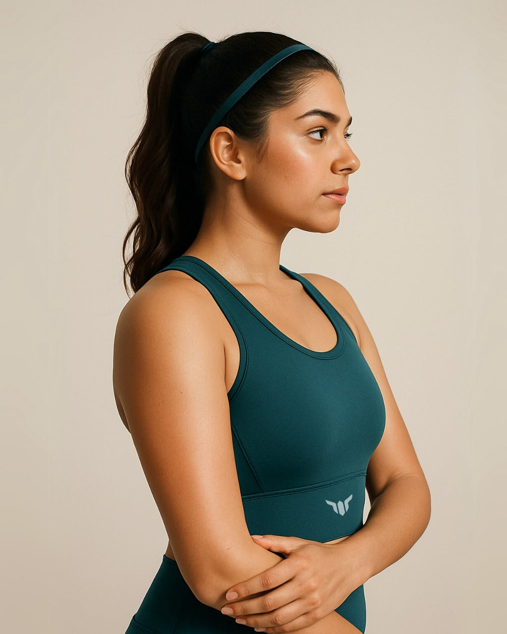 Aeroglide Sports Bra | Emerald Green