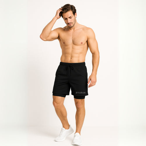 2 IN 1 Shift Short | Black