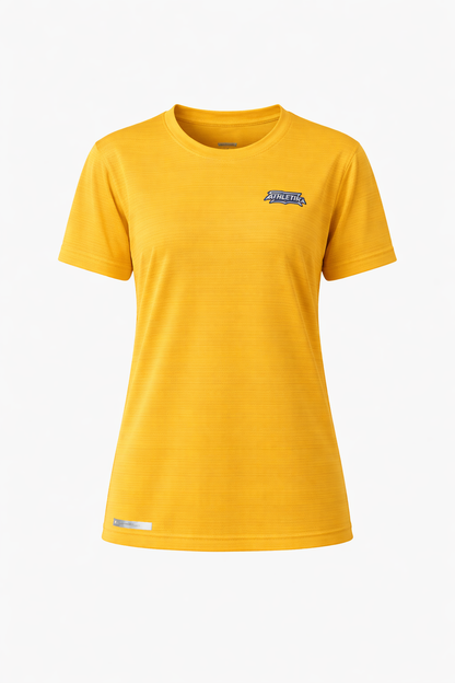 Women Yellow Active T-Shirt