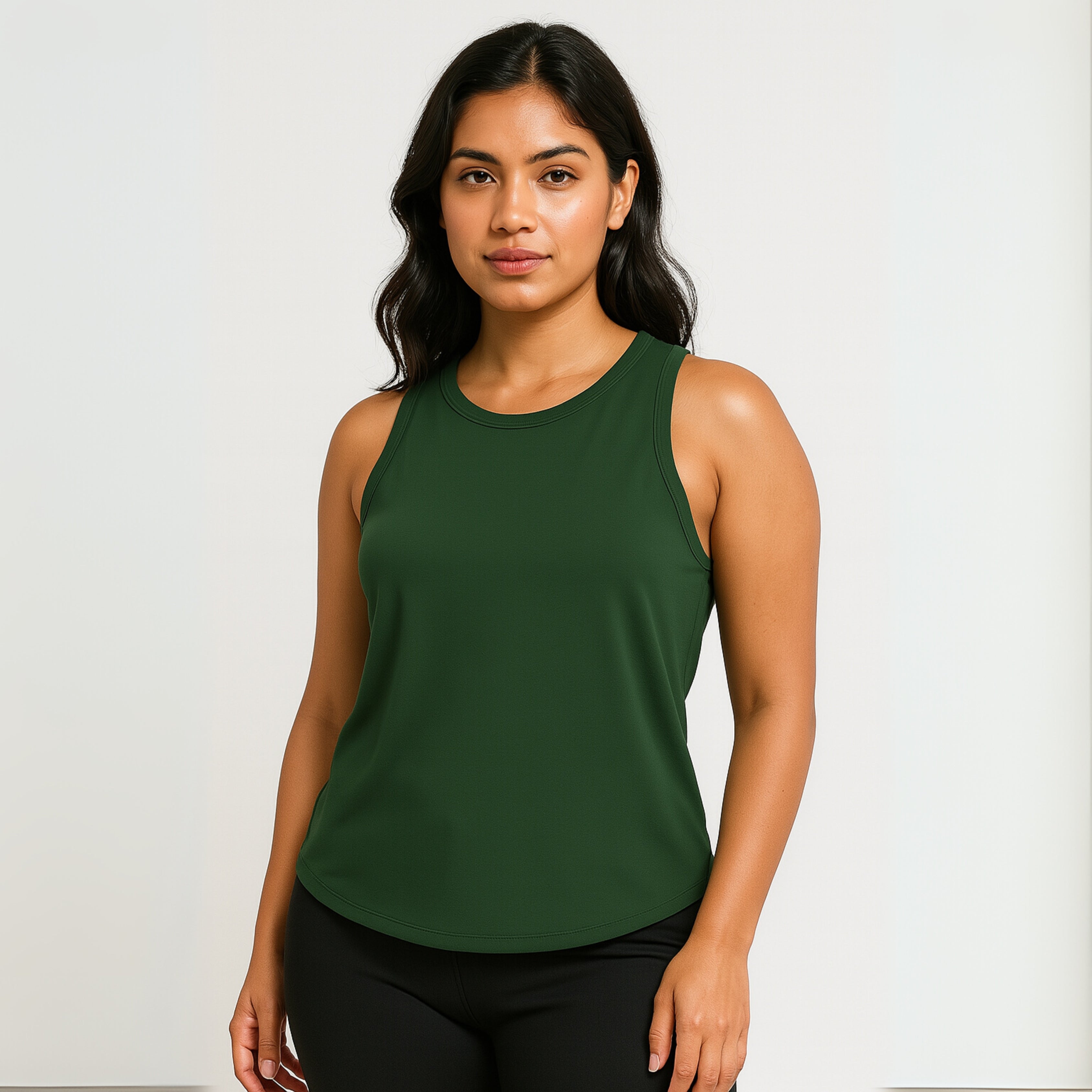 Taffy Tank Top | Bottle Green