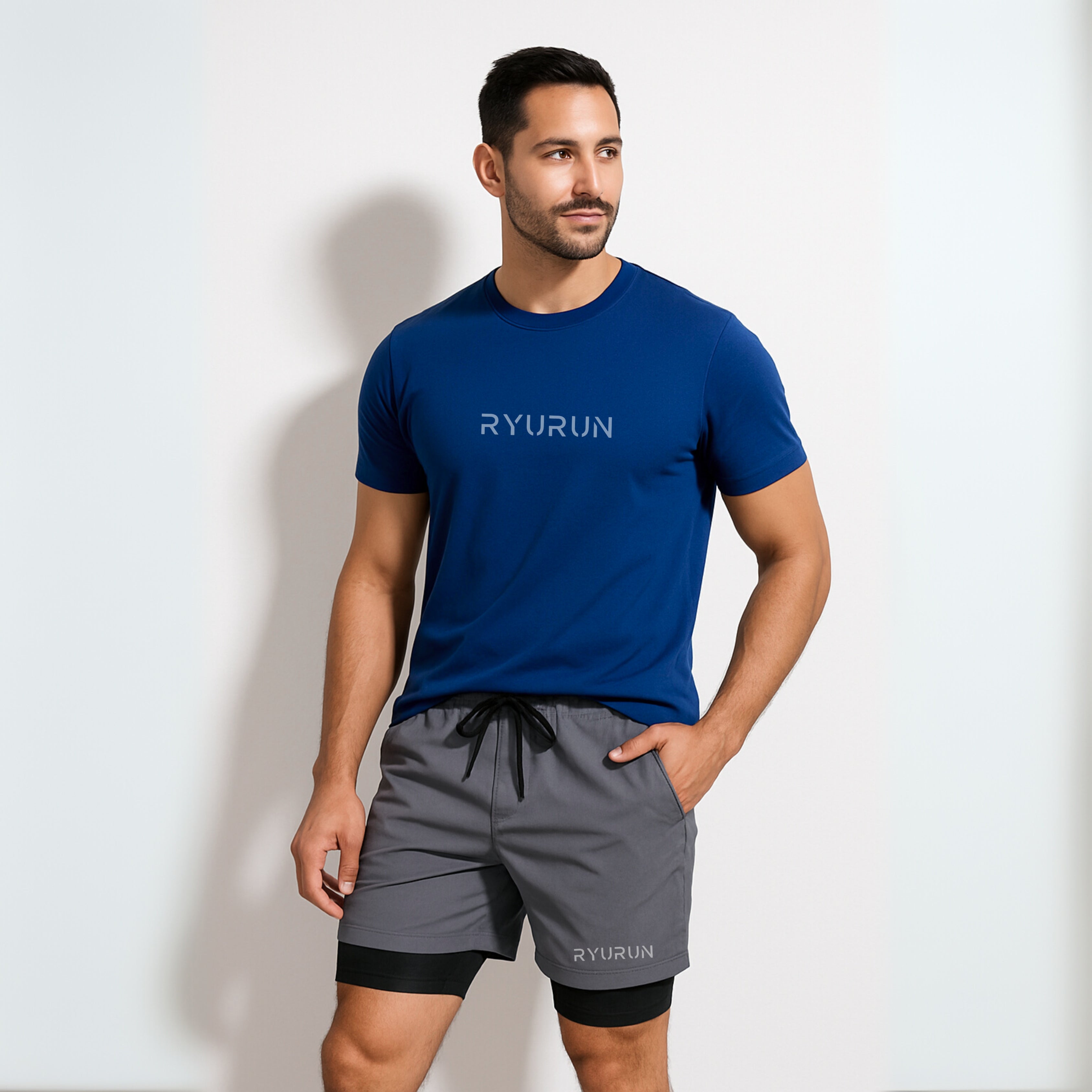 2 IN 1 Shift Short | Grey