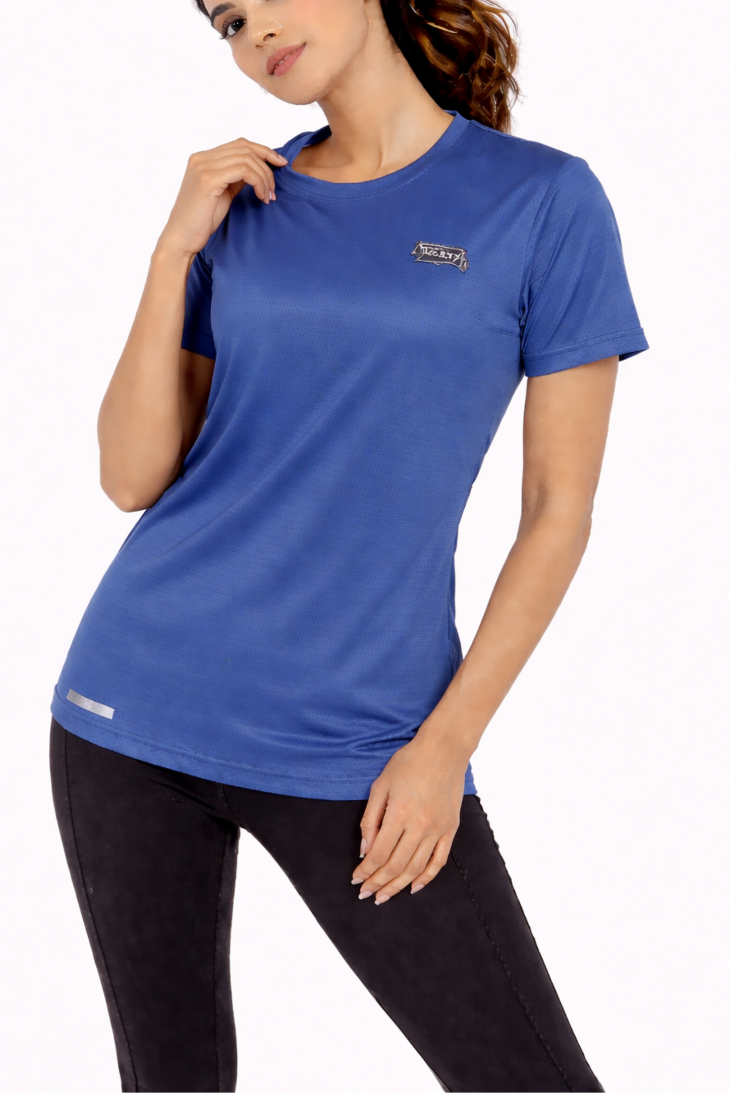 Women Navy Active T-Shirt