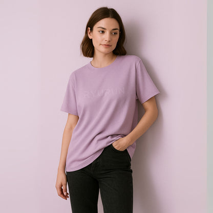 Oversized Aerella T Shirt | Lavender