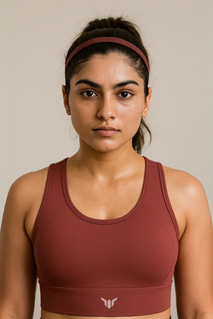 Aeroglide Sports Bra | Mauve