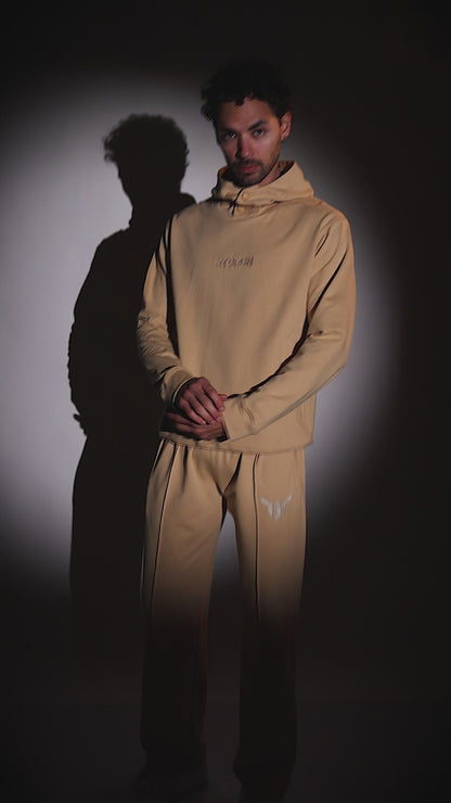 12 Month  Beige Hoodies