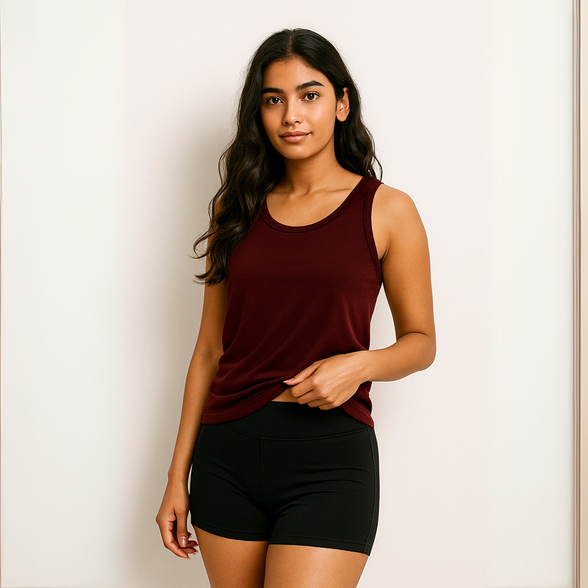 Taffy Tank Top | Wine