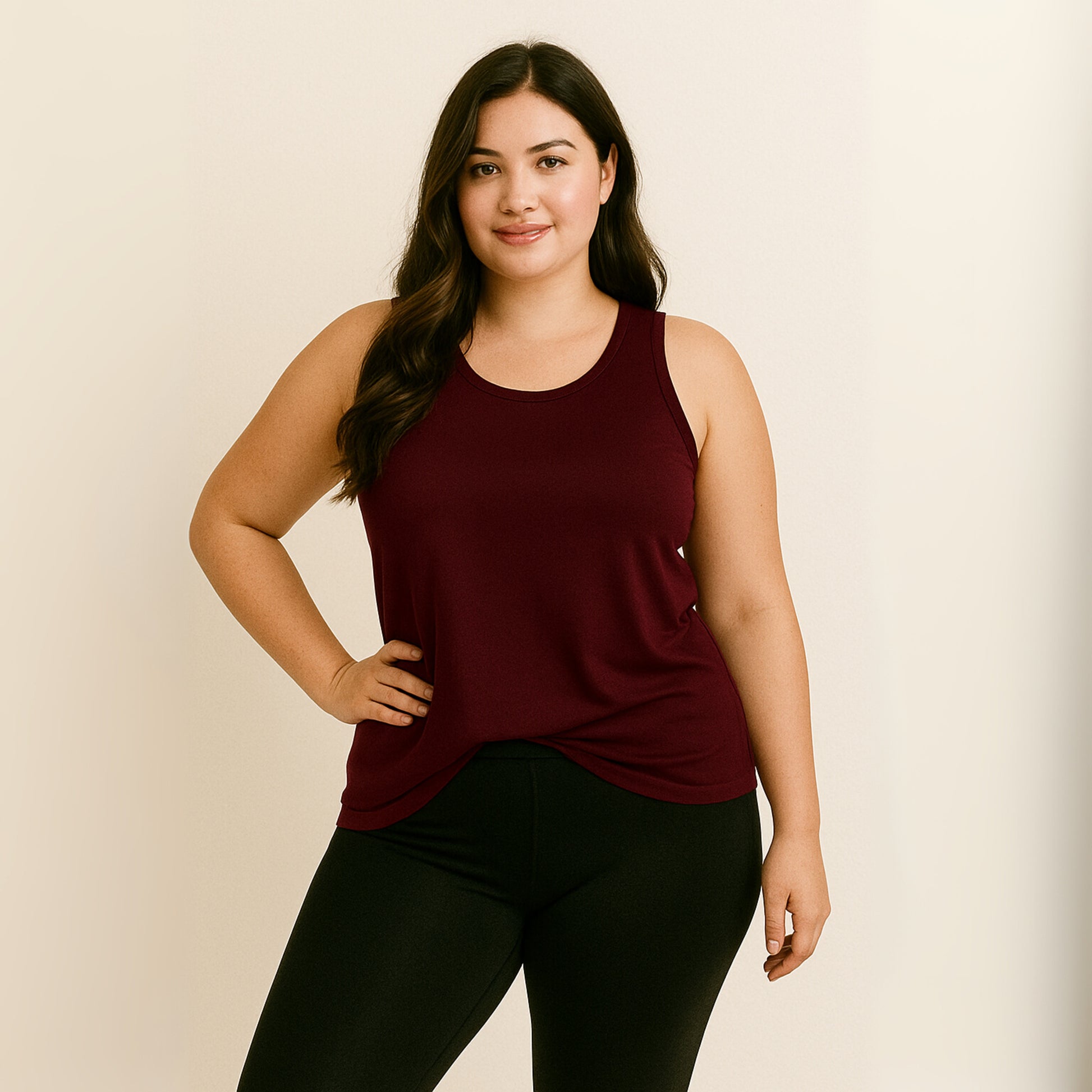 Taffy Tank Top | Wine