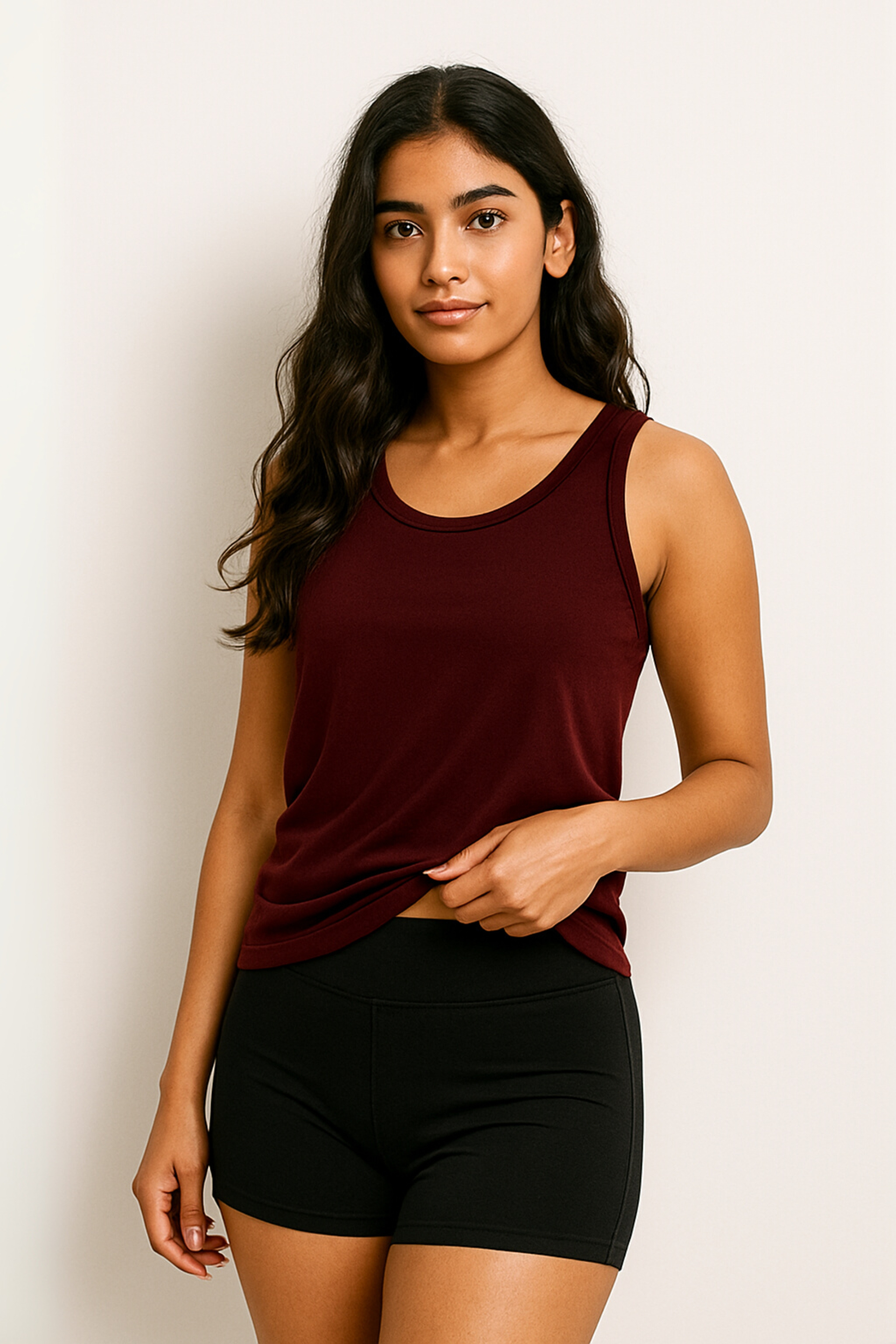 Women Wine Tank Top